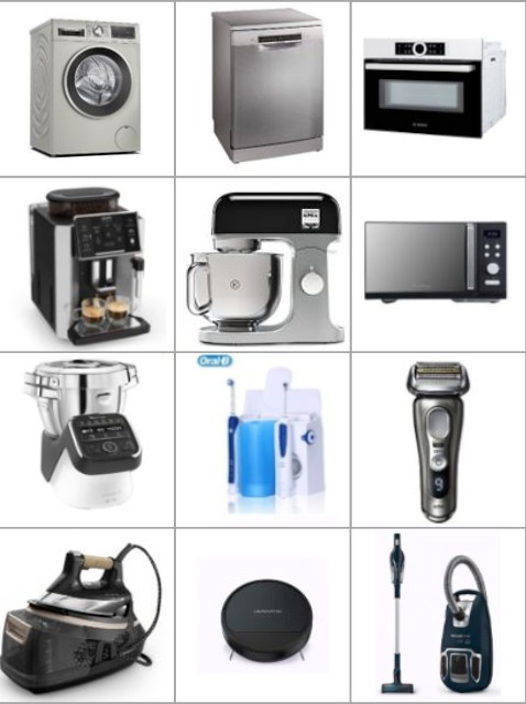 Electrodomésticos que reparamos